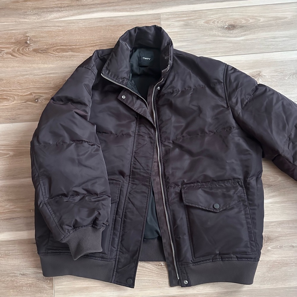Theory Mink Puffer Jacket XS-S - Picture 4 of 8